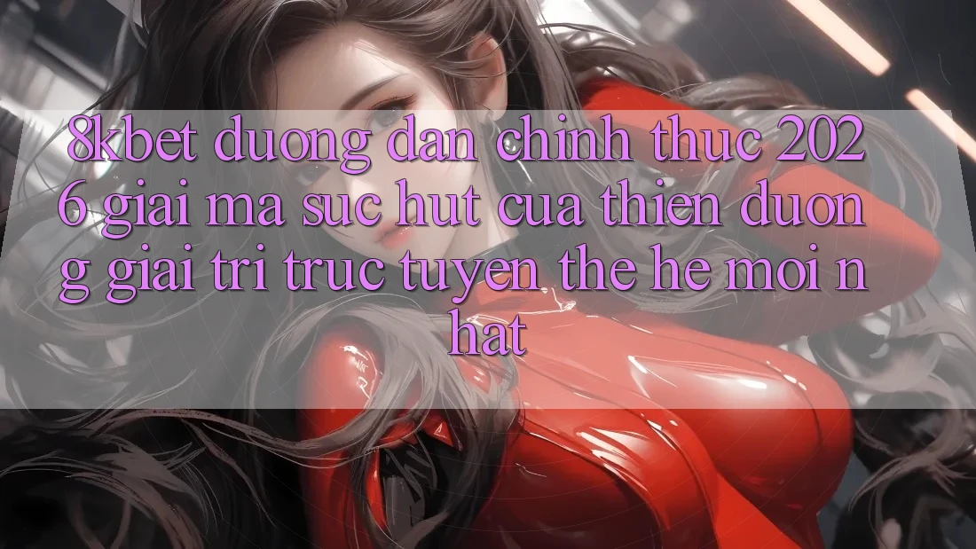 8kbet - Đường dẫn Chính Thức 2026 - Giải Mã Sức Hút Của Thiên Đường Giải Trí Trực Tuyến Thế Hệ Mới nhất