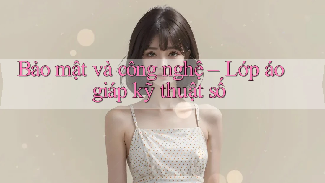 Bảo mật và công nghệ – Lớp áo giáp kỹ thuật số