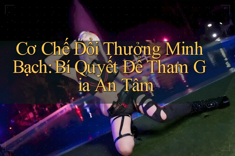 Cơ Chế Đổi Thưởng Minh Bạch: Bí Quyết Để Tham Gia An Tâm