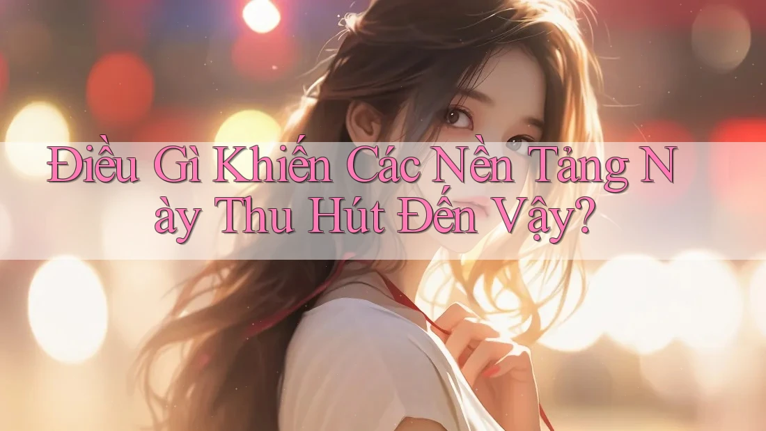 Điều Gì Khiến Các Nền Tảng Này Thu Hút Đến Vậy?