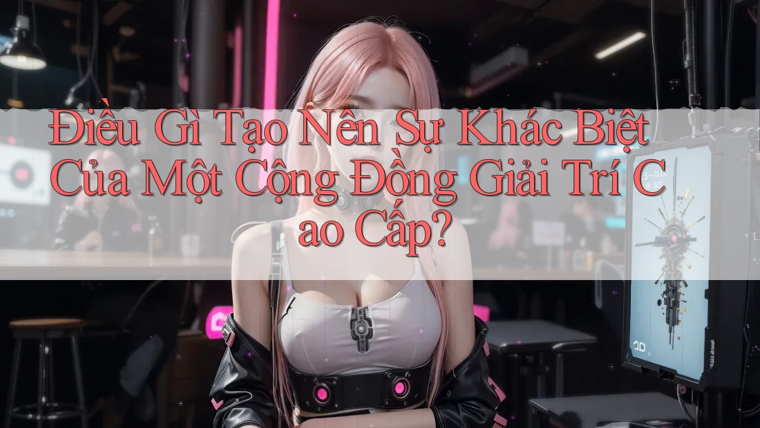 Điều Gì Tạo Nên Sự Khác Biệt Của Một Cộng Đồng Giải Trí Cao Cấp?