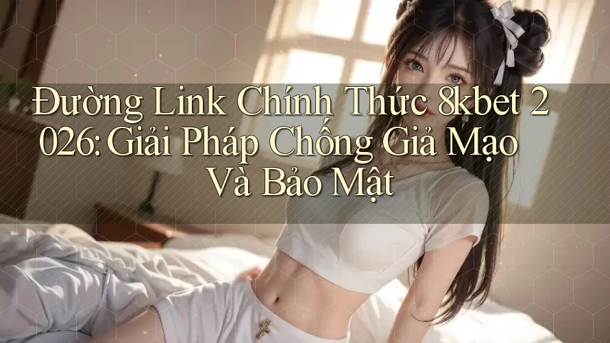 Đường Link Chính Thức 8kbet 2026: Giải Pháp Chống Giả Mạo Và Bảo Mật