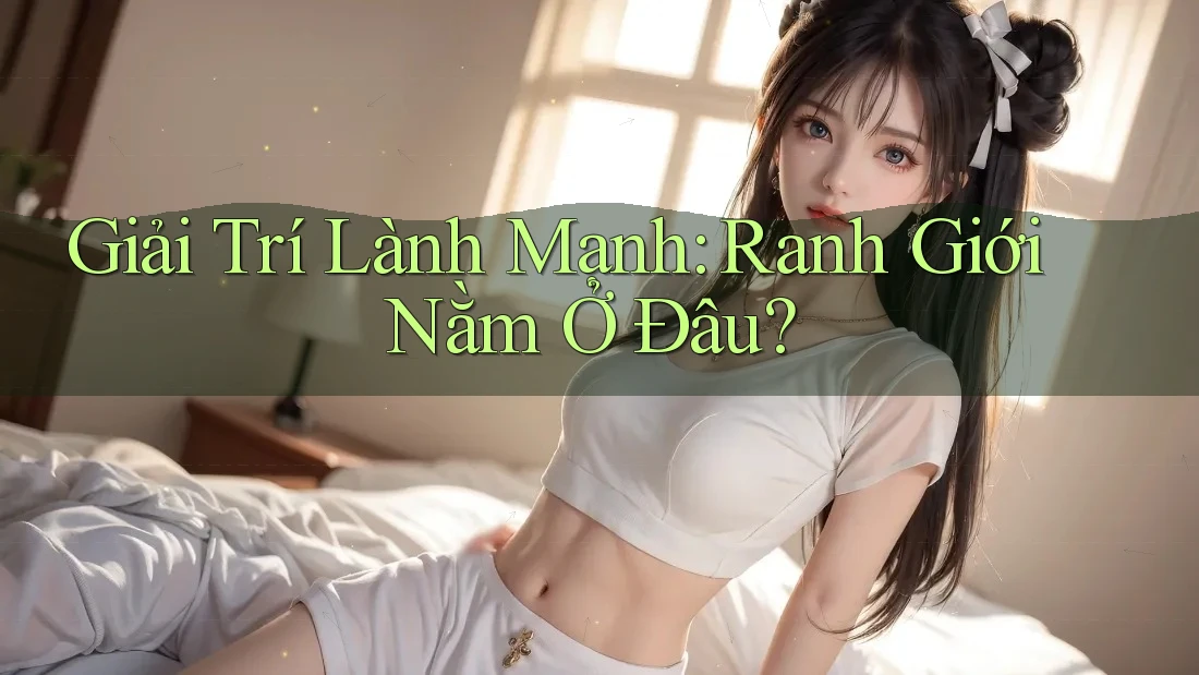 Giải Trí Lành Mạnh: Ranh Giới Nằm Ở Đâu? Giải Trí Lành Mạnh: Ranh Giới Nằm Ở Đâu?