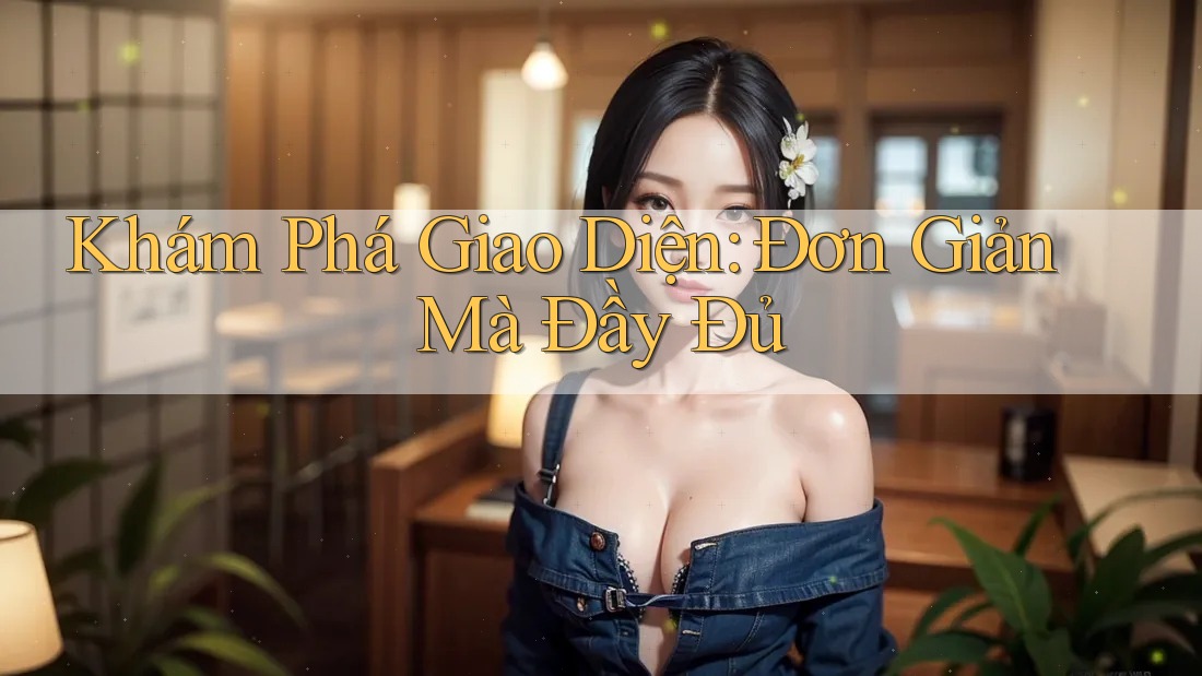 Khám Phá Giao Diện: Đơn Giản Mà Đầy Đủ