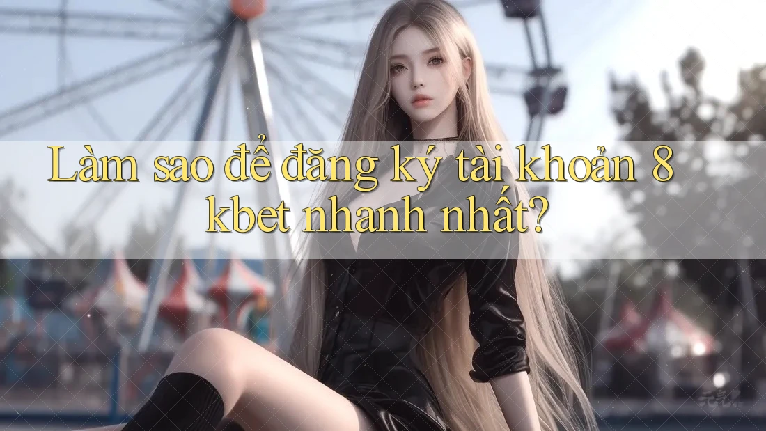 Làm sao để đăng ký tài khoản 8kbet nhanh nhất? Làm sao để đăng ký tài khoản 8kbet nhanh nhất?