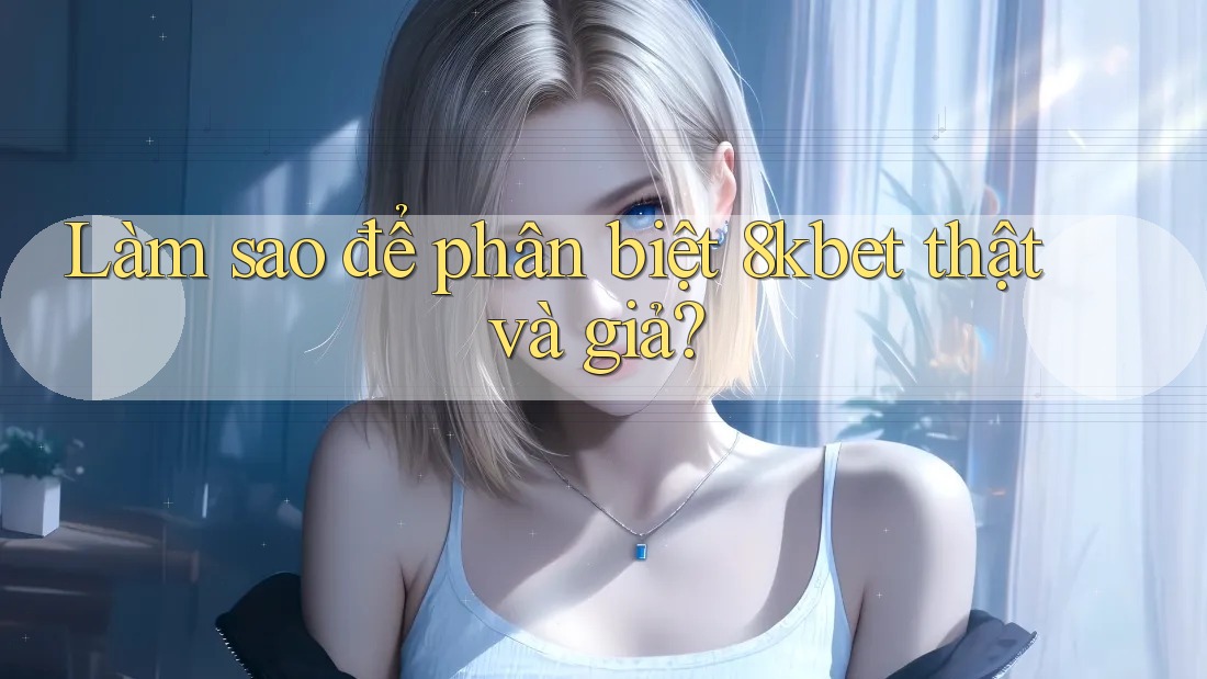 Làm sao để phân biệt 8kbet thật và giả?