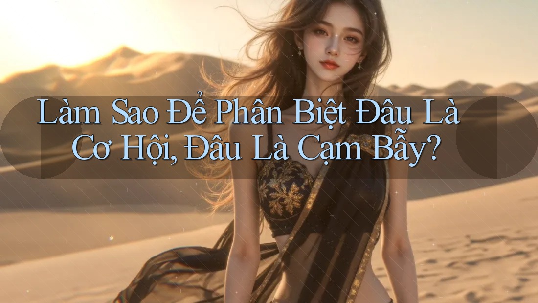 Làm Sao Để Phân Biệt Đâu Là Cơ Hội, Đâu Là Cạm Bẫy?