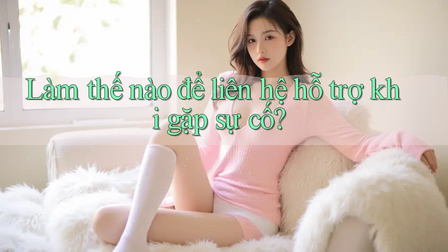 Làm thế nào để liên hệ hỗ trợ khi gặp sự cố?