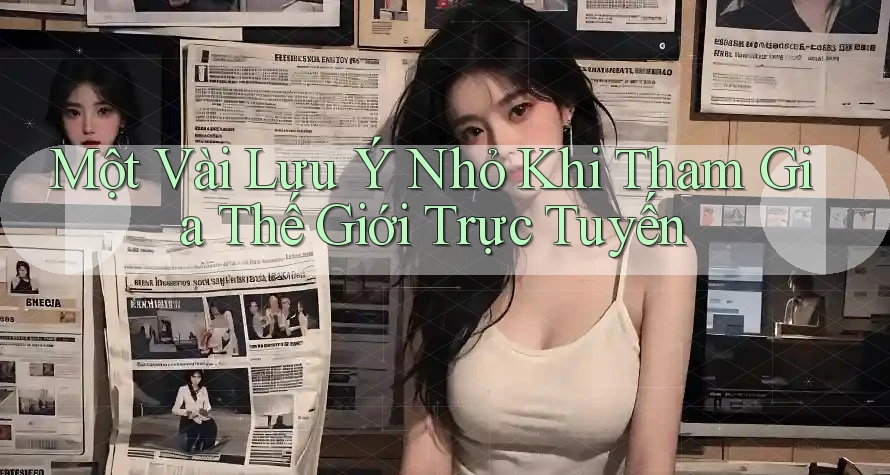 Một Vài Lưu Ý Nhỏ Khi Tham Gia Thế Giới Trực Tuyến