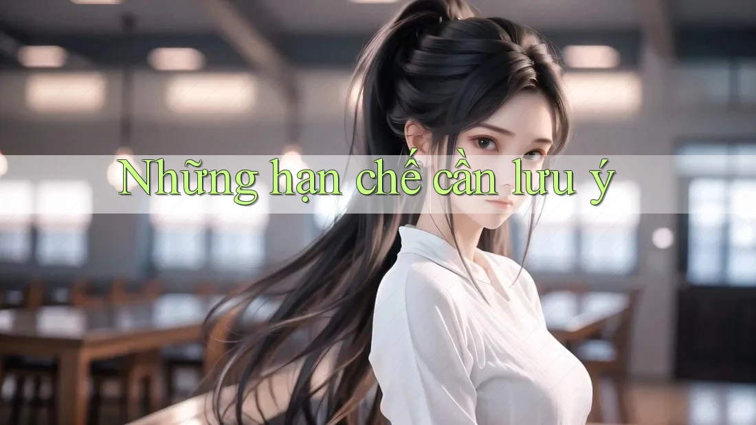 Những hạn chế cần lưu ý