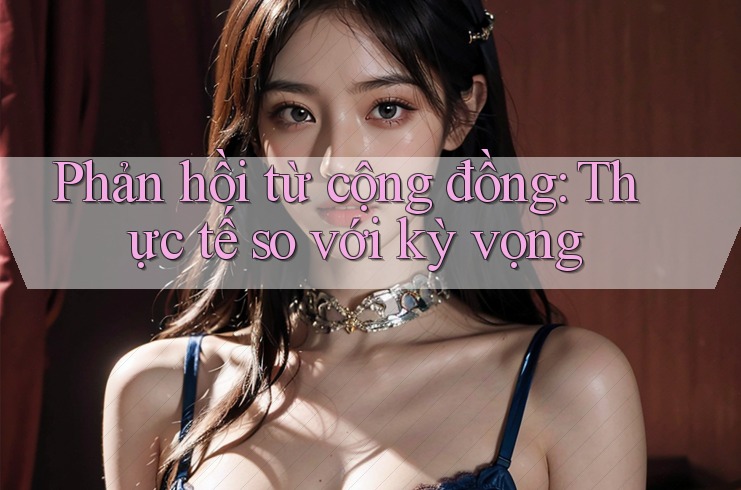 Phản hồi từ cộng đồng: Thực tế so với kỳ vọng Phản hồi từ cộng đồng: Thực tế so với kỳ vọng
