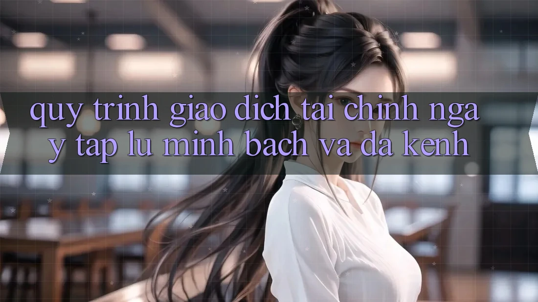 Quy Trình Giao Dịch Tài Chính: Ngay tắp lự, Minh Bạch Và Đa Kênh