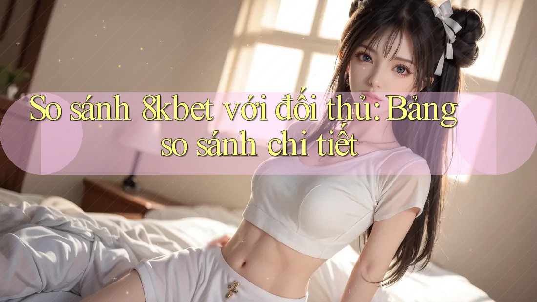 So sánh 8kbet với đối thủ: Bảng so sánh chi tiết