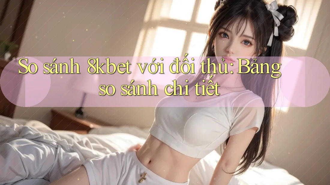 So sánh 8kbet với đối thủ: Bảng so sánh chi tiết