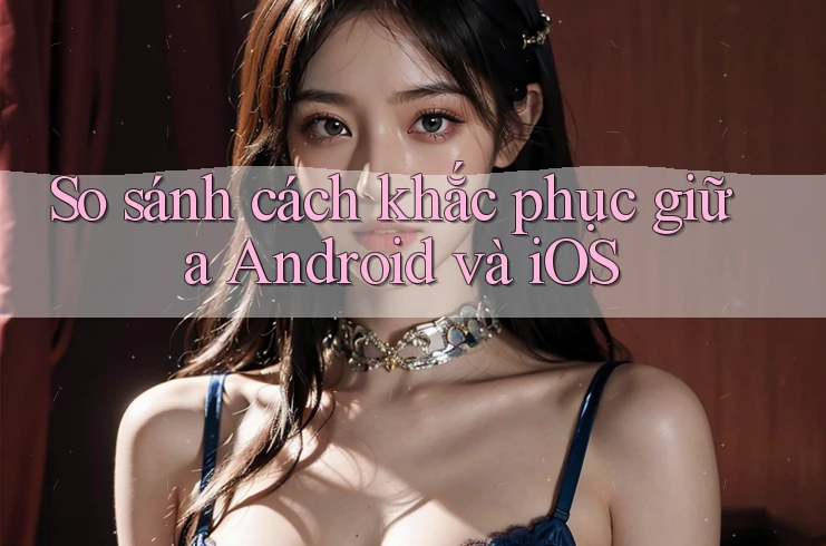 So sánh cách khắc phục giữa Android và iOS