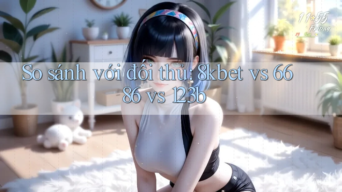 So sánh với đối thủ: 8kbet vs 6686 vs 123b