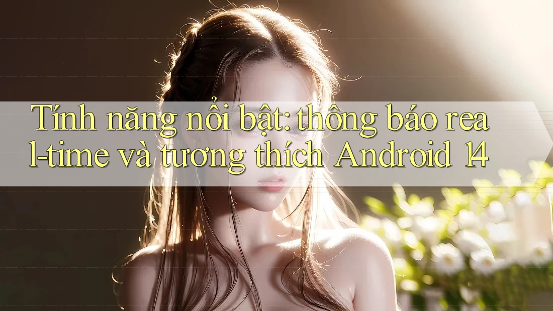 Tính năng nổi bật: thông báo real-time và tương thích Android 14 Tính năng nổi bật: thông báo real-time và tương thích Android 14