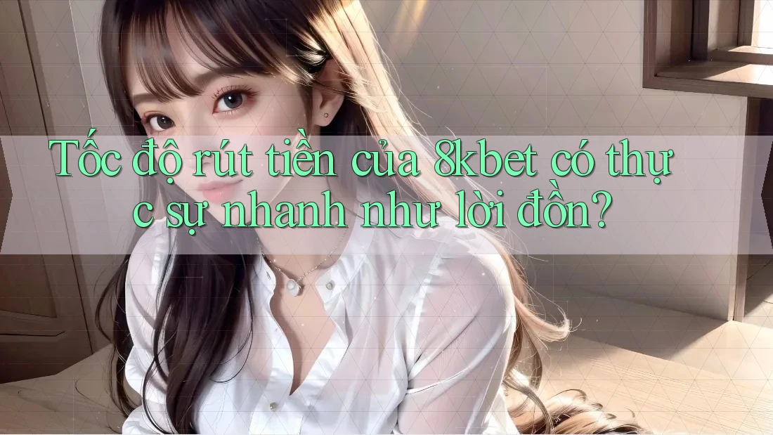Tốc độ rút tiền của 8kbet có thực sự nhanh như lời đồn?