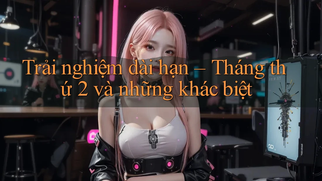 Trải nghiệm dài hạn – Tháng thứ 2 và những khác biệt
